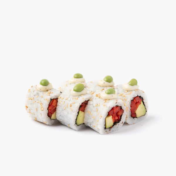 Hosomaki poivron rouge & edamame