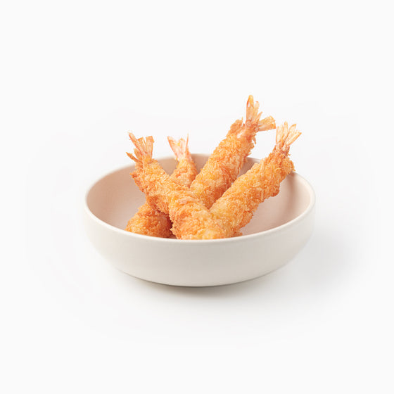 Crevettes tempura