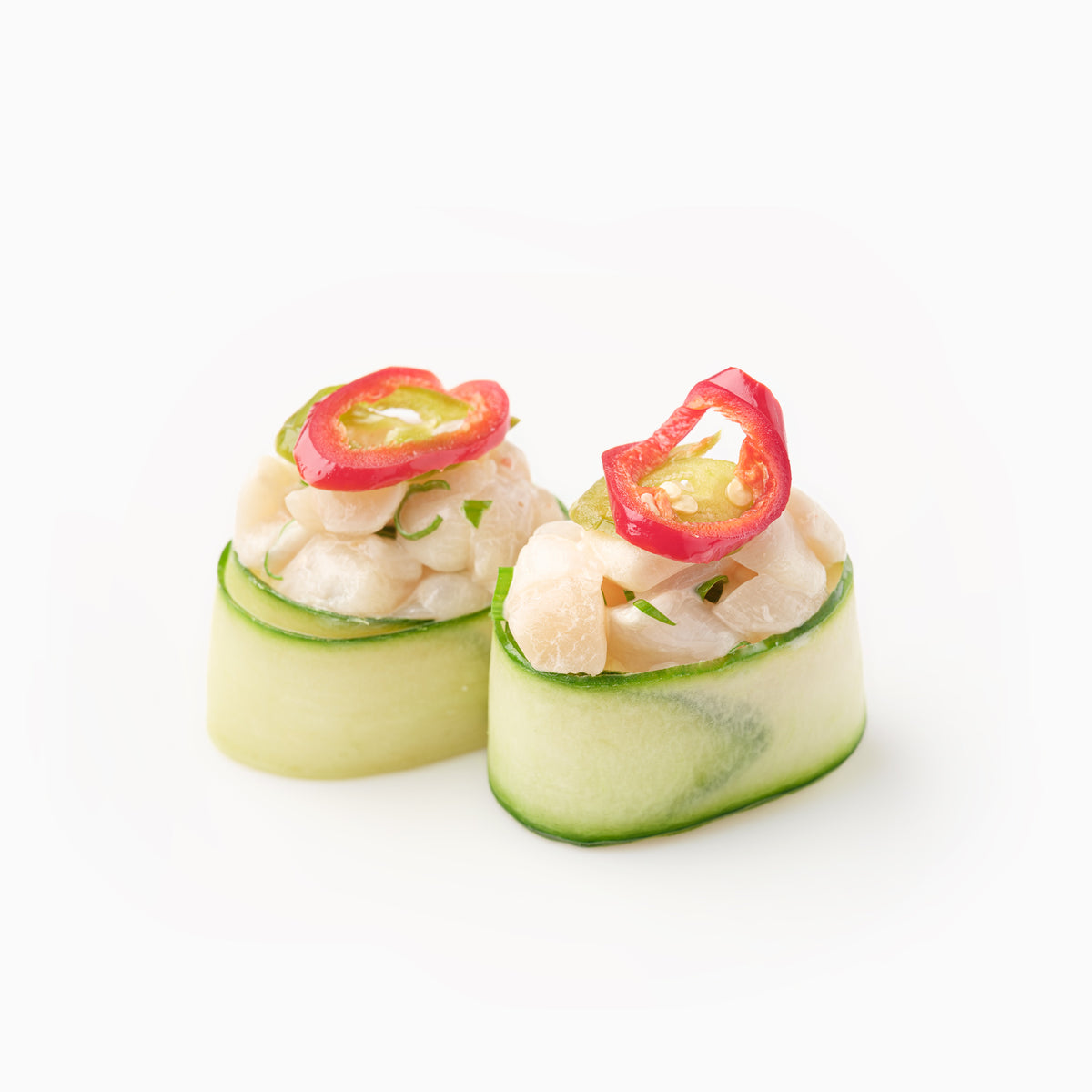 Gunkan ceviche de pétoncle
