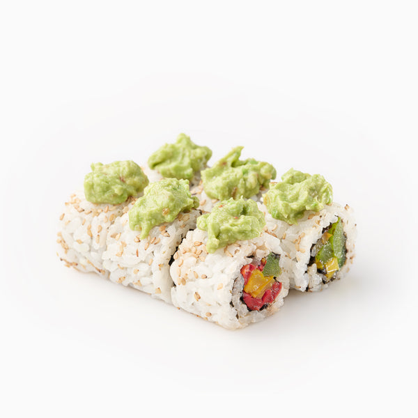 Hosomaki poivron rouge & edamame